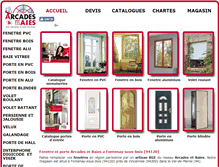 Tablet Screenshot of fenetre-et-porte.fr